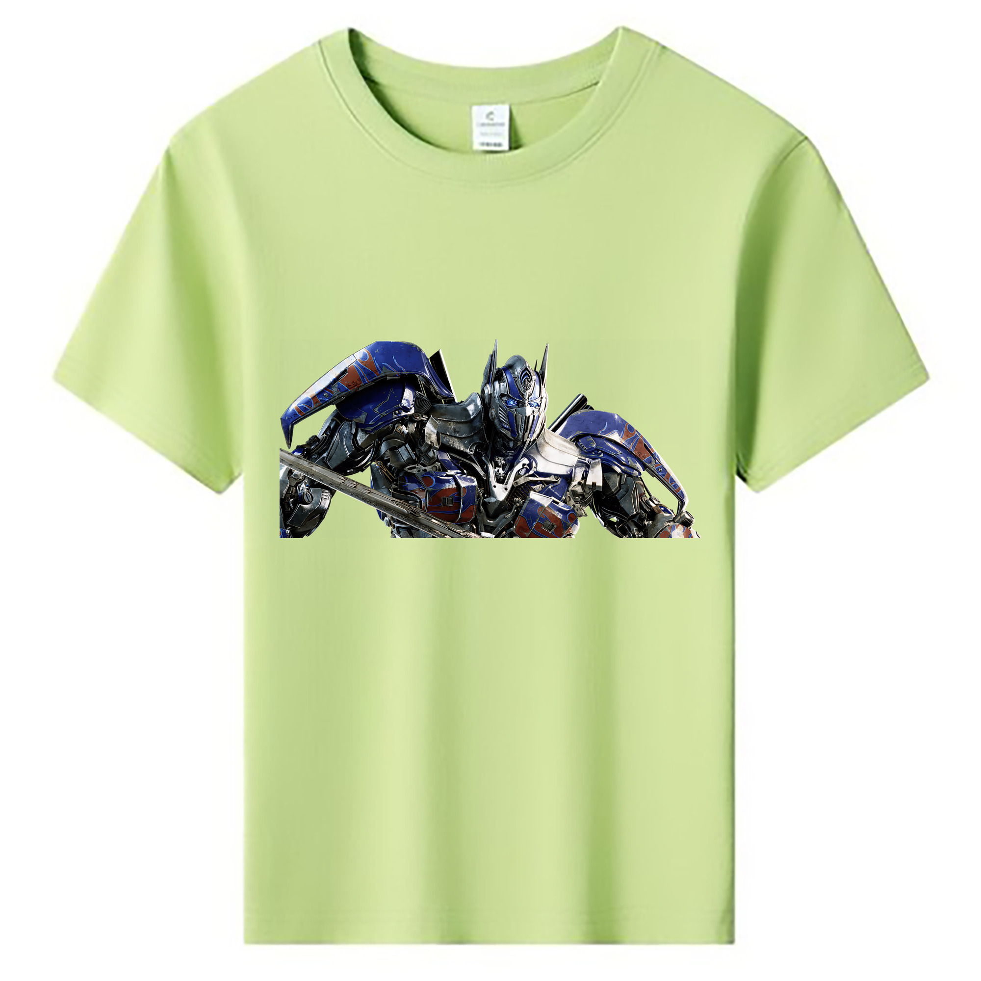 （画像用） Transformers トランスフォーマー 綿100％キッズTシャツ（フロントプリント）